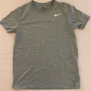 Nike DRI-FIT Tee - Heather Gray Pattern